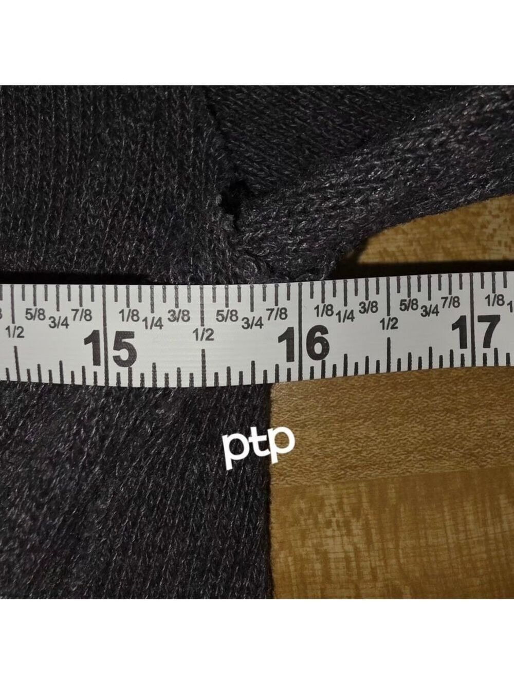 We The Free Charcoal V Neck Long Sleeve Top Medium #SW11 - Picture 8 of 13
